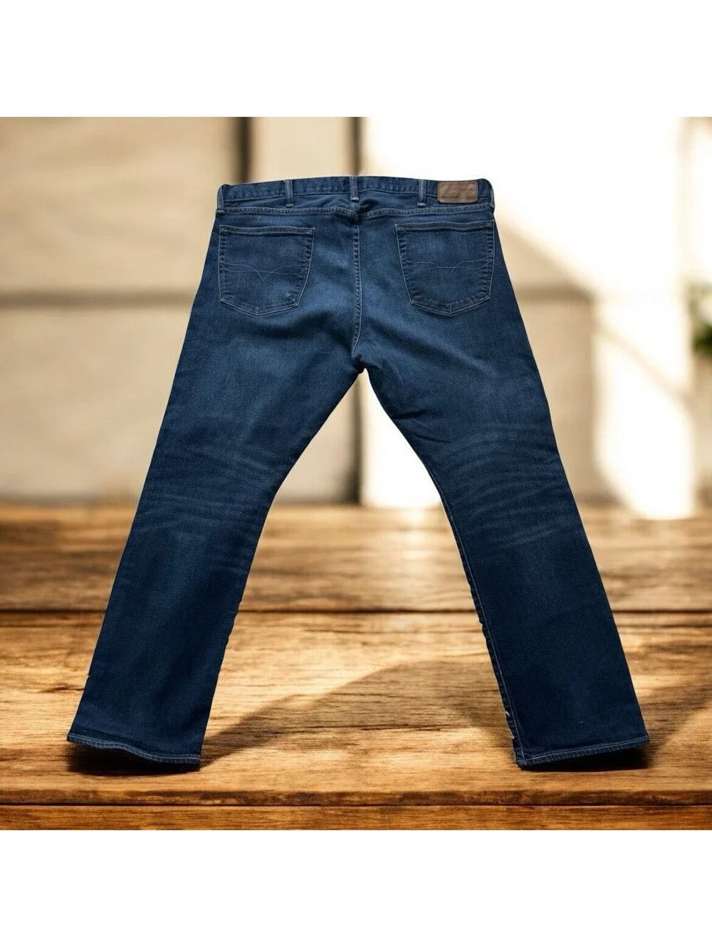 Polo Ralph Lauren Men’s Jeans 38x30 Medium Wash Stretch Straight Leg Denim